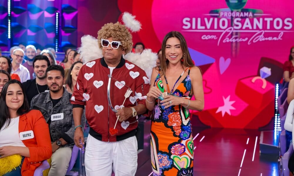 Patricia Abravanel no Programa Silvio Santos - Crédito da Foto: Gabriel Cardoso / SBT