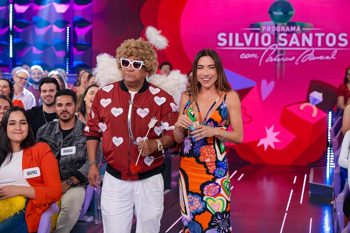 Patricia Abravanel no Programa Silvio Santos - Crédito da Foto: Gabriel Cardoso / SBT