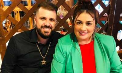 Pai Jheimes de Marabô e Mãe Fran da Cigana - Crédito da Foto: Acervo Pessoal